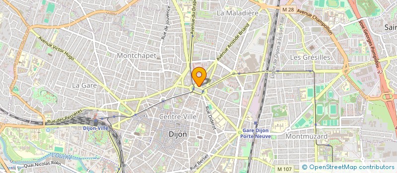 localisation de l'entreprise MONSIEUR LUKAS VIGNARD à DIJON