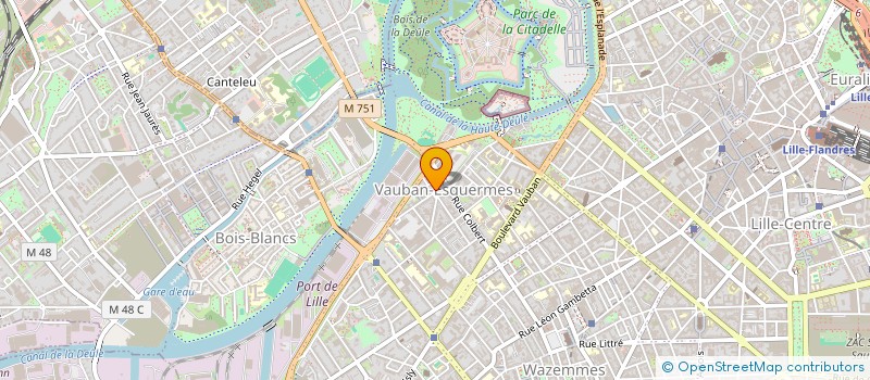 localisation de l'entreprise MONSIEUR LUKAS VON KIRCHMANN  LILLE