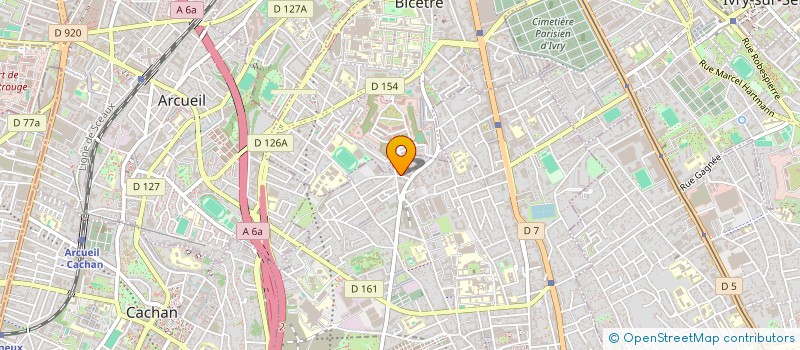 localisation de l'entreprise MONSIEUR LUKASZ BIENKO  VILLEJUIF