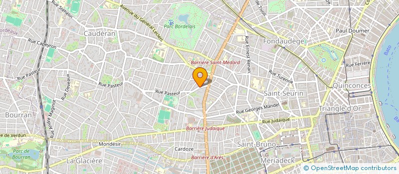 localisation de l'entreprise MONSIEUR LUKASZ KACZMAROWSKI  BORDEAUX