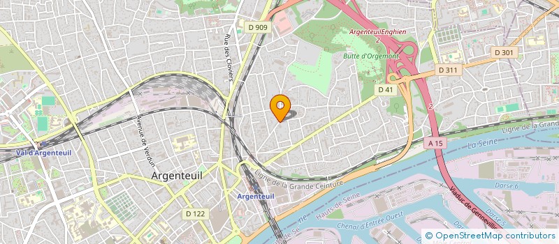 localisation de l'entreprise MONSIEUR LUKASZ KAISER  ARGENTEUIL