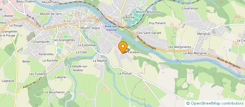 localisation de l'entreprise MONSIEUR LUKASZ KRYNICKI à AIXE-SUR-VIENNE