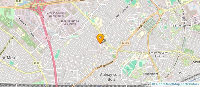 localisation de l'entreprise MONSIEUR LUKASZ LECHOWICZ à AULNAY-SOUS-BOIS