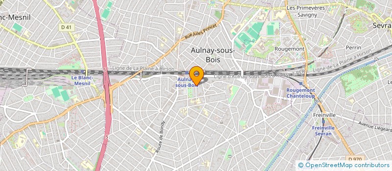 localisation de l'entreprise MONSIEUR LUKASZ POLAK à AULNAY-SOUS-BOIS