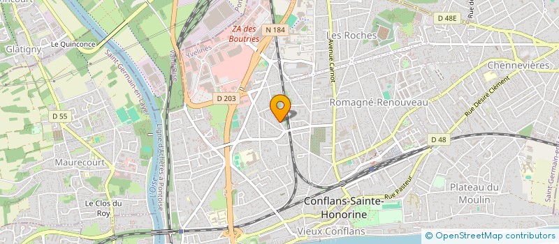 localisation de l'entreprise MONSIEUR LUKASZ SKOWRON  CONFLANS-SAINTE-HONORINE