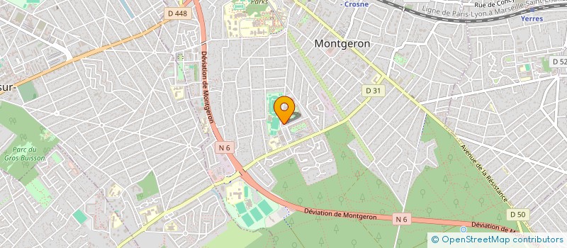 localisation de l'entreprise MONSIEUR LUKAU LUSA à MONTGERON