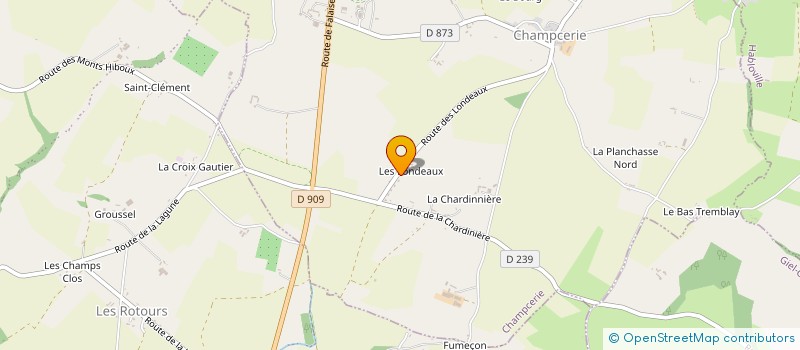 localisation de l'entreprise MONSIEUR LUKAZS POLASZEWSKI à CHAMPCERIE
