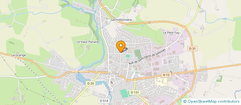 localisation de l'entreprise MONSIEUR LUKE CLARK  ERNEE