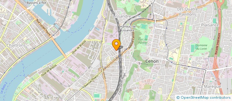 localisation de l'entreprise MONSIEUR LUKE HEGARTY  CENON