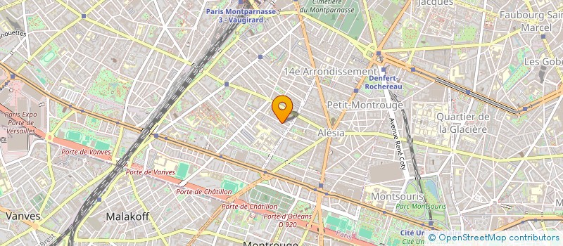 localisation de l'entreprise MONSIEUR LUKE JNO CHARLES  PARIS