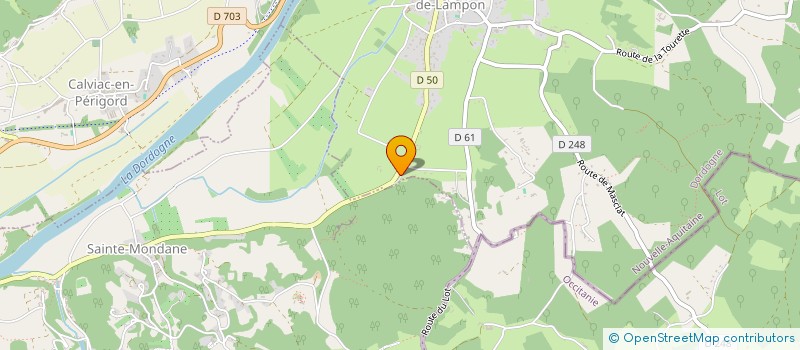 localisation de l'entreprise MONSIEUR LUKE MARTIN  SAINT-JULIEN-DE-LAMPON