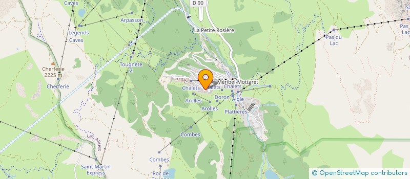 localisation de l'entreprise MONSIEUR LUKE RIDDLE  LES ALLUES