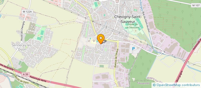 localisation de l'entreprise MONSIEUR LUKE ROBLET à CHEVIGNY-SAINT-SAUVEUR