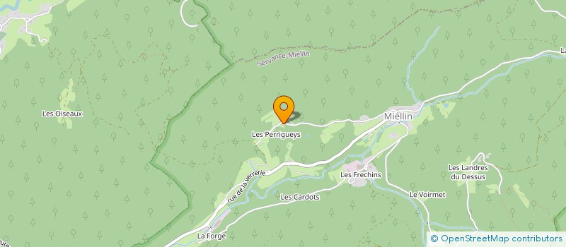 localisation de l'entreprise MONSIEUR LUKE SHIROCK  SERVANCE-MIELLIN