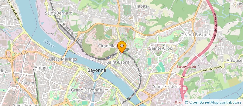 localisation de l'entreprise MONSIEUR LUKE TAGI  BAYONNE