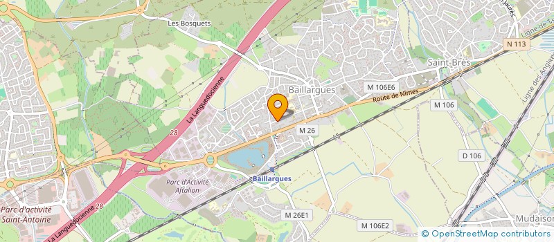localisation de l'entreprise MONSIEUR LUKIAN BEAUVILLAIN à BAILLARGUES