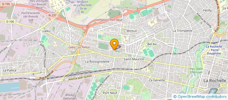 localisation de l'entreprise MONSIEUR LUKIAN RANNOU  LA ROCHELLE