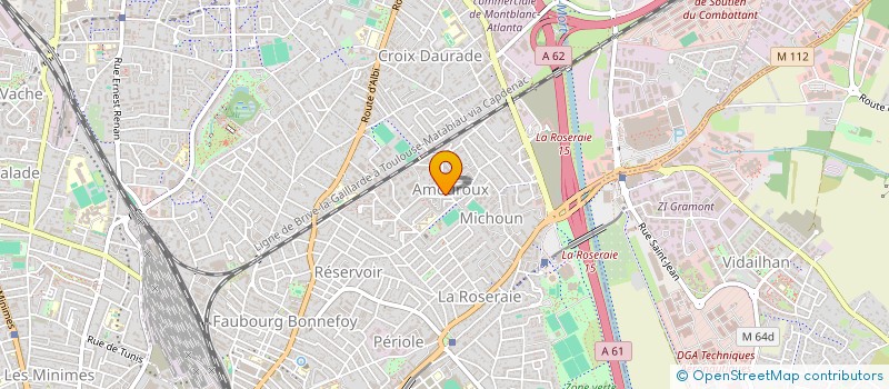 localisation de l'entreprise MONSIEUR LULEZIM ISALLA à TOULOUSE