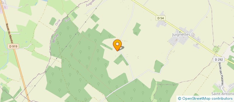 localisation de l'entreprise MONSIEUR LULU MOUREDON  JUIGNETTES