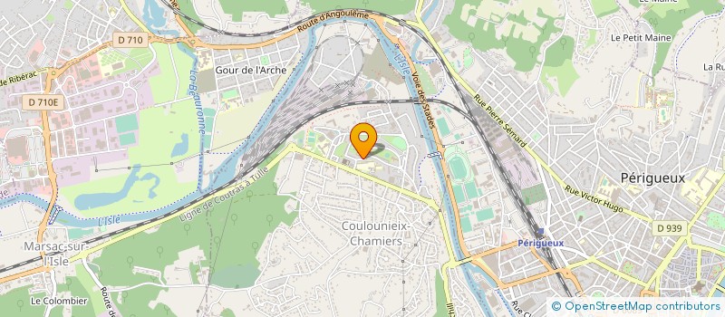 localisation de l'entreprise MONSIEUR LULZIM HASI  COULOUNIEIX-CHAMIERS