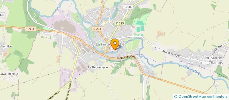 localisation de l'entreprise MONSIEUR LULZIM KRASNIQI à LA FERTE-GAUCHER
