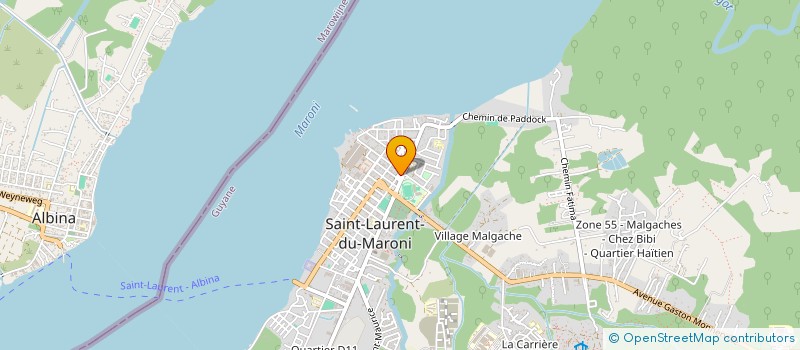 localisation de l'entreprise MONSIEUR LUNBO LIAO à SAINT-LAURENT-DU-MARONI