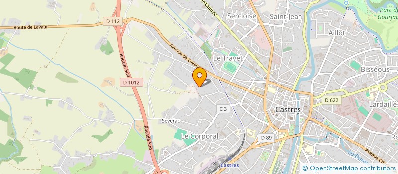 localisation de l'entreprise MONSIEUR LUONG NGUYEN NGOC à CASTRES