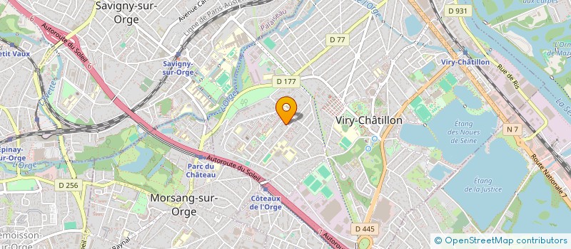 localisation de l'entreprise MONSIEUR LUQMAN AHMED à VIRY-CHATILLON