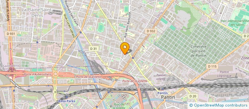 localisation de l'entreprise MONSIEUR LUQMAN ALI SHAH  AUBERVILLIERS