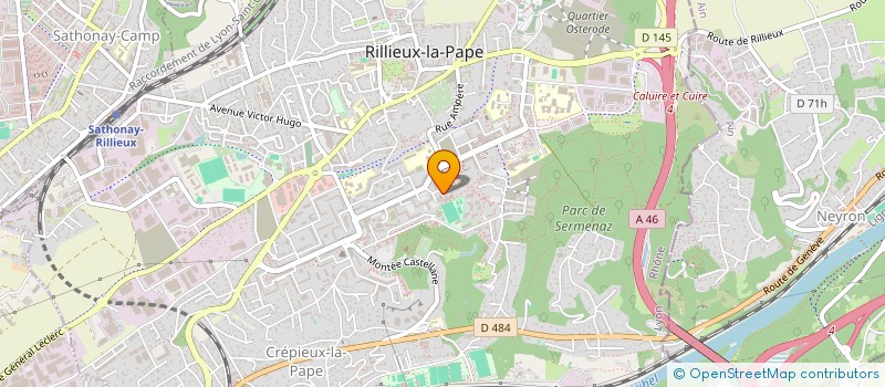 localisation de l'entreprise MONSIEUR LUQMAN BOUZAR  RILLIEUX-LA-PAPE