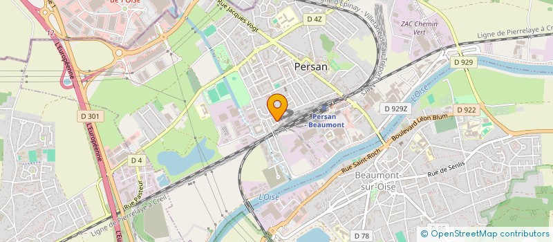 localisation de l'entreprise MONSIEUR LUSHANTH VASANTHAKUMAR  PERSAN