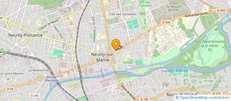 localisation de l'entreprise MONSIEUR LUSILA LEDU à NEUILLY-SUR-MARNE
