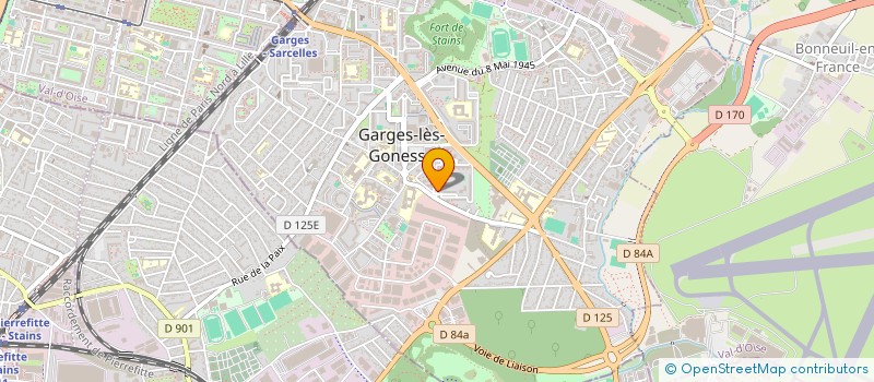 localisation de l'entreprise MONSIEUR LUTETE KIANGINI  GARGES-LES-GONESSE