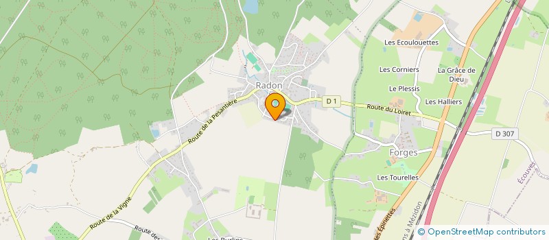 localisation de l'entreprise MONSIEUR LUTHBERT MAVILLE à ECOUVES
