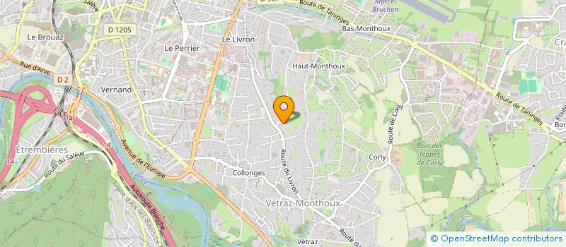 localisation de l'entreprise MONSIEUR LUTHER FILET  VETRAZ-MONTHOUX