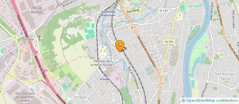 localisation de l'entreprise MONSIEUR LUTUMBA MBENGUI à CORBEIL-ESSONNES