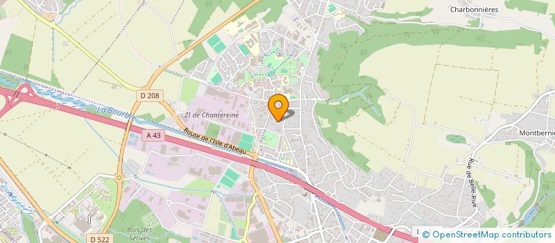 localisation de l'entreprise MONSIEUR LUVUALU-CHRISTOPHER ZOLA  BOURGOIN-JALLIEU