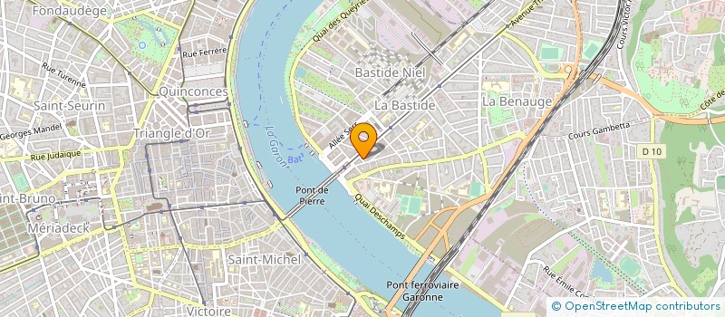 localisation de l'entreprise MONSIEUR LUXIN LITHO  BORDEAUX