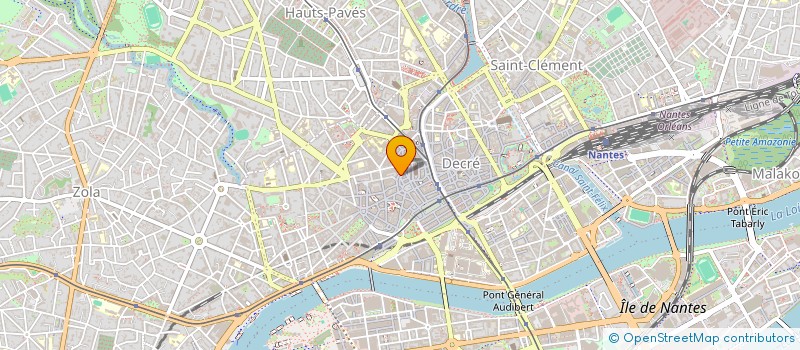 localisation de l'entreprise MONSIEUR LWIDJI LETENDARD  NANTES