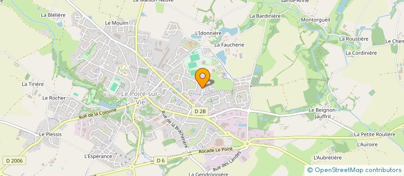 localisation de l'entreprise MONSIEUR LY HOUA LY  DOMPIERRE-SUR-YON