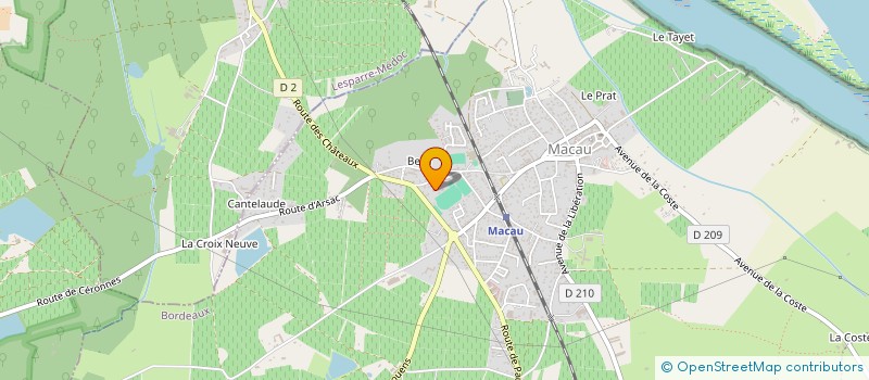 localisation de l'entreprise MONSIEUR LYAD SID AMAR  MACAU