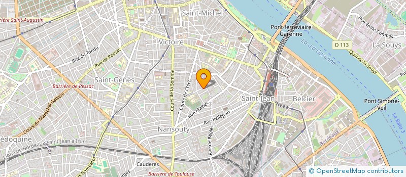 localisation de l'entreprise MONSIEUR LYAM ROUX  BORDEAUX