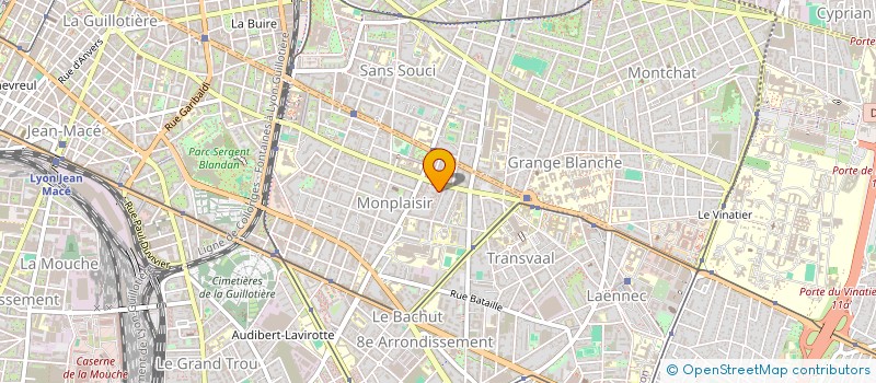 localisation de l'entreprise MONSIEUR LYAMINE CHIAH  LYON