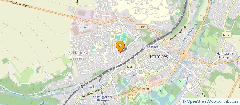 localisation de l'entreprise MONSIEUR LYAMINE CHOUAH à ETAMPES