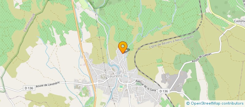 localisation de l'entreprise MONSIEUR LYAN LAHMAR  LAURENS