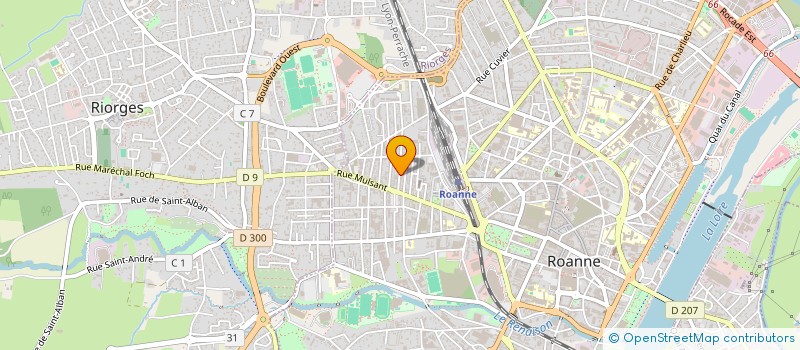 localisation de l'entreprise MONSIEUR LYAS CHADLI à ROANNE