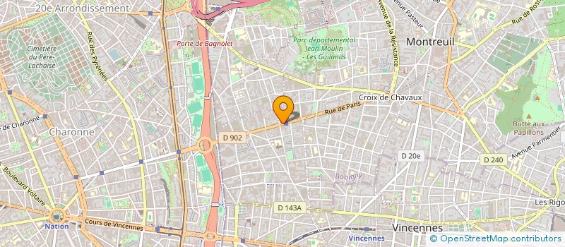 localisation de l'entreprise MONSIEUR LYAZID AKILAL à MONTREUIL