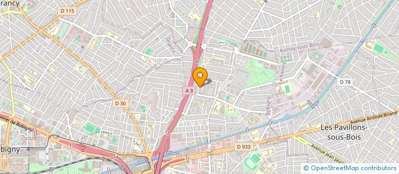 localisation de l'entreprise MONSIEUR LYAZID BACHA  BONDY