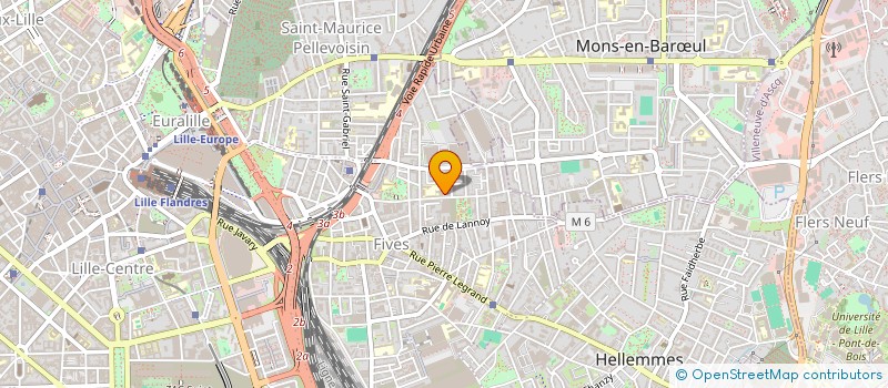 localisation de l'entreprise MONSIEUR LYDERIC BAES à LILLE