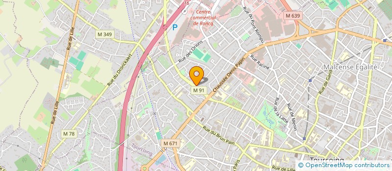 localisation de l'entreprise MONSIEUR LYDERIC SAMOUCO à TOURCOING